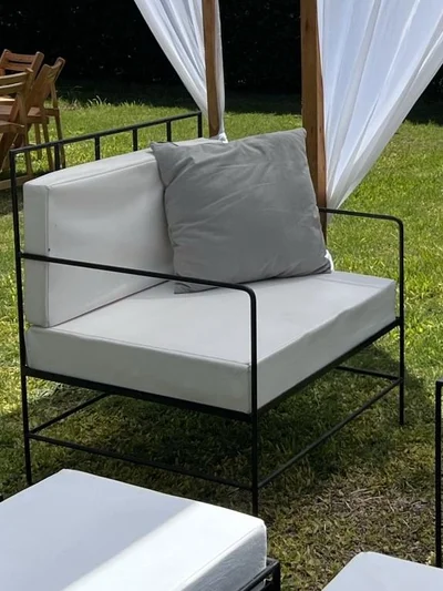Sillon 1 cuerpo de hierro