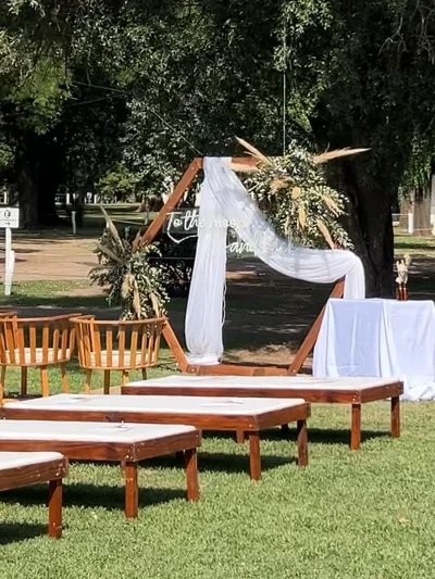 Altar hexagonal